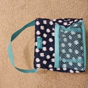 Thirty-one Carry All Caddy Navy with white dots